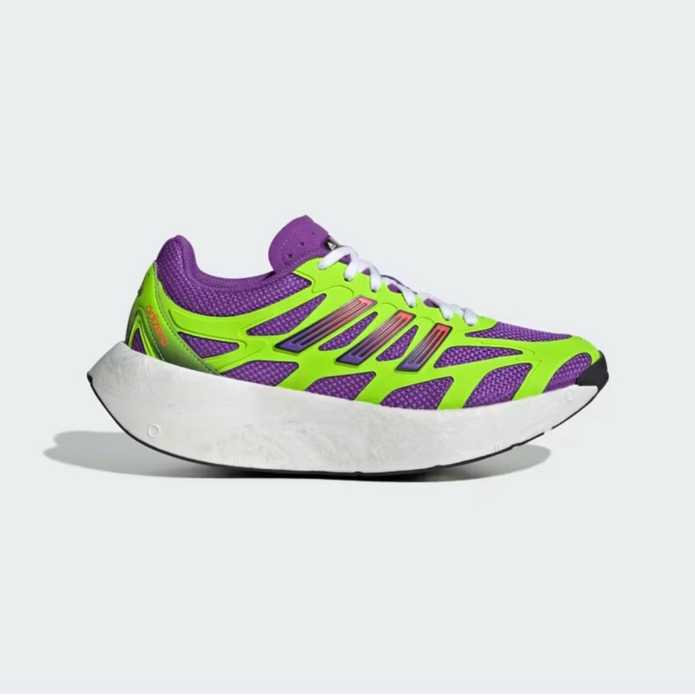 Adidas Women's Purple & Neon Green Energy-Return Running Shoe